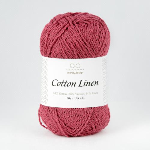 Cotton Linen 4335 RASPBERRY CREAM