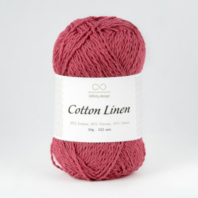 Cotton Linen 4335 RASPBERRY CREAM