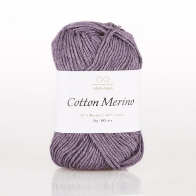 Cotton Merino 5042 DUSTY PURPEL MELERT